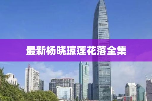 最新杨晓琼莲花落全集