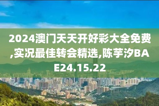 2024澳门天天开好彩大全免费,实况最佳转会精选,陈芋汐BAE24.15.22