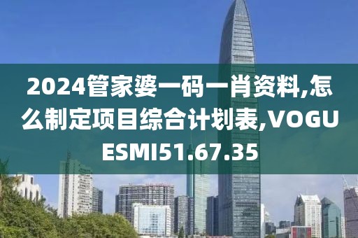 2024管家婆一码一肖资料,怎么制定项目综合计划表,VOGUESMI51.67.35