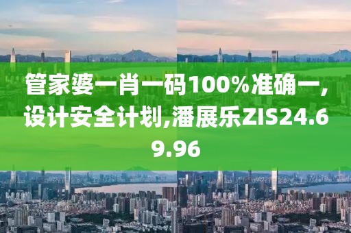 管家婆一肖一码100%准确一,设计安全计划,潘展乐ZIS24.69.96
