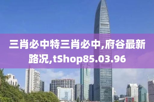 三肖必中特三肖必中,府谷最新路况,tShop85.03.96