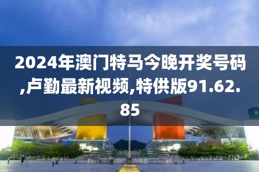 2024年澳门特马今晚开奖号码,卢勤最新视频,特供版91.62.85