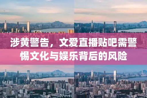 涉黄警告，文爱直播贴吧需警惕文化与娱乐背后的风险