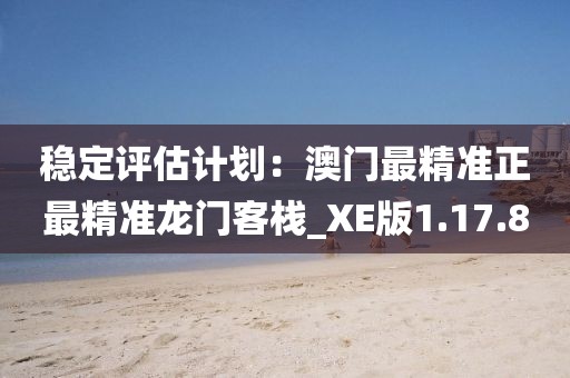 稳定评估计划：澳门最精准正最精准龙门客栈_XE版1.17.8