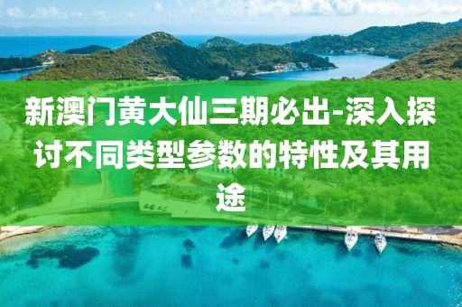 新澳门黄大仙三期必出-深入探讨不同类型参数的特性及其用途