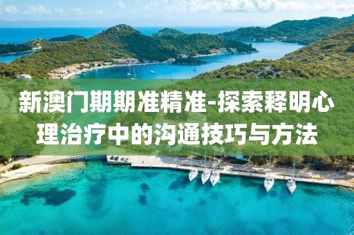 新澳门期期准精准-探索释明心理治疗中的沟通技巧与方法