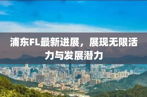 浦东FL最新进展，展现无限活力与发展潜力