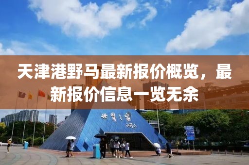 天津港野马最新报价概览，最新报价信息一览无余