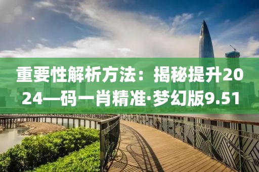重要性解析方法：揭秘提升2024—码一肖精准·梦幻版9.51