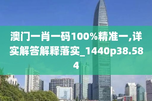 澳门一肖一码100%精准一,详实解答解释落实_1440p38.584