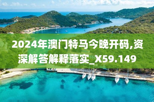2024年澳门特马今晚开码,资深解答解释落实_X59.149