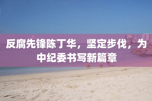 反腐先锋陈丁华，坚定步伐，为中纪委书写新篇章