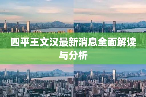 四平王文汉最新消息全面解读与分析