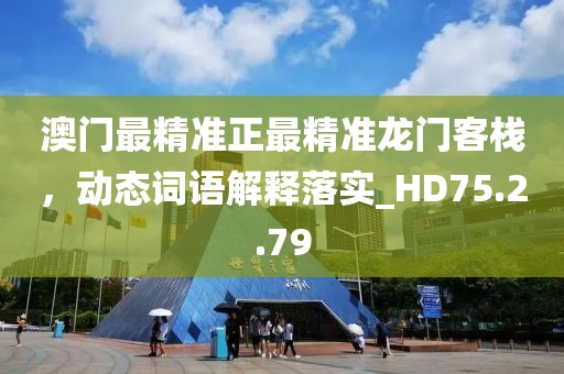 澳门最精准正最精准龙门客栈，动态词语解释落实_HD75.2.79