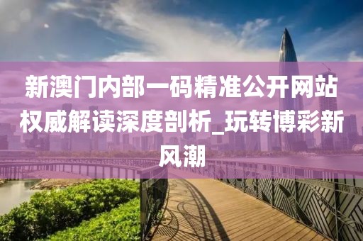 新澳门内部一码精准公开网站权威解读深度剖析_玩转博彩新风潮