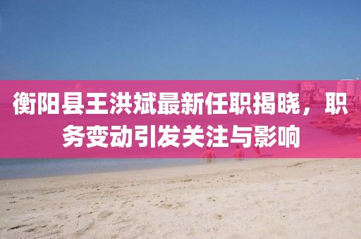 衡阳县王洪斌最新任职揭晓，职务变动引发关注与影响