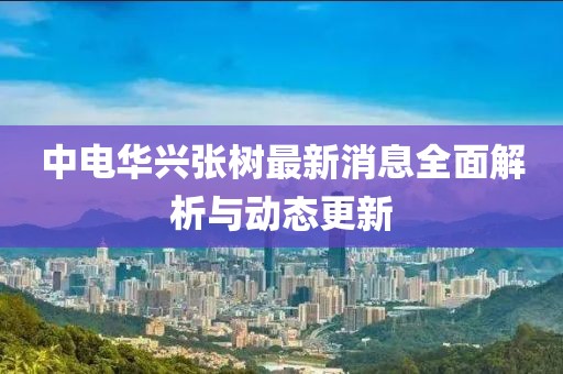 中电华兴张树最新消息全面解析与动态更新