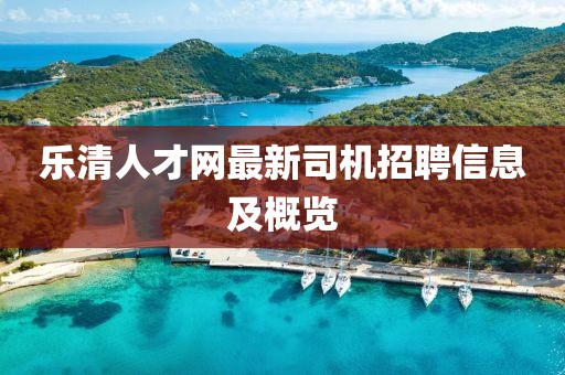 乐清人才网最新招聘司机