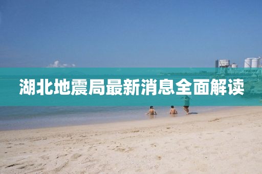 湖北地震局最新消息全面解读