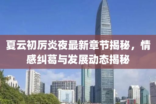 夏云初厉炎夜最新章节揭秘，情感纠葛与发展动态揭秘