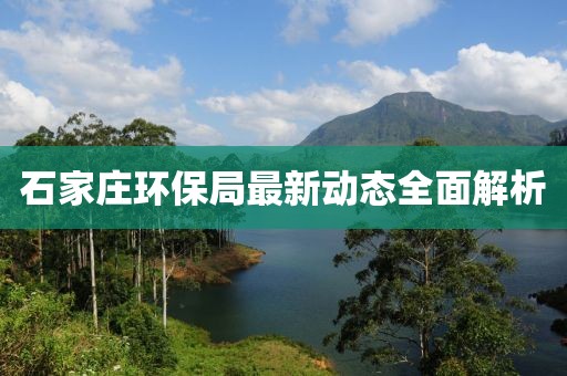 石家庄环保局最新动态全面解析