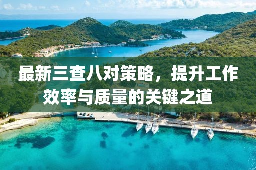 最新三查八对策略，提升工作效率与质量的关键之道