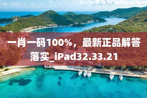 一肖一码100%，最新正品解答落实_iPad32.33.21