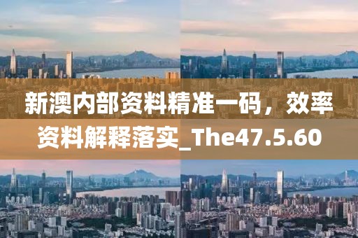 新澳内部资料精准一码，效率资料解释落实_The47.5.60