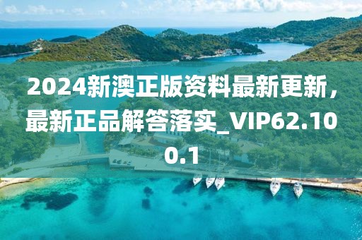 2024新澳正版资料最新更新，最新正品解答落实_VIP62.100.1