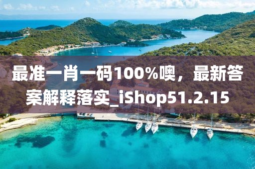 最准一肖一码100%噢，最新答案解释落实_iShop51.2.15