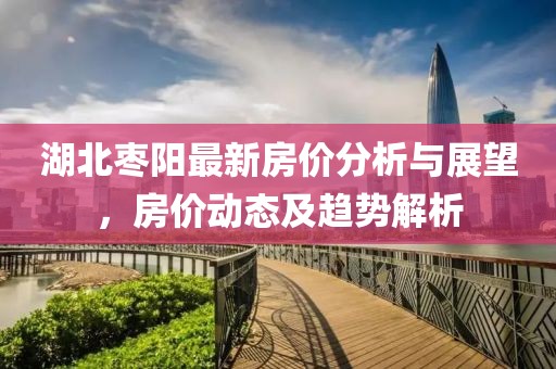 湖北枣阳最新房价分析与展望，房价动态及趋势解析