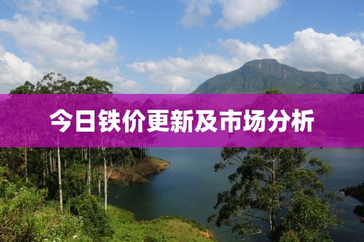 今日铁价更新及市场分析