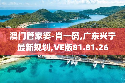 澳门管家婆-肖一码,广东兴宁最新规划,VE版81.81.26