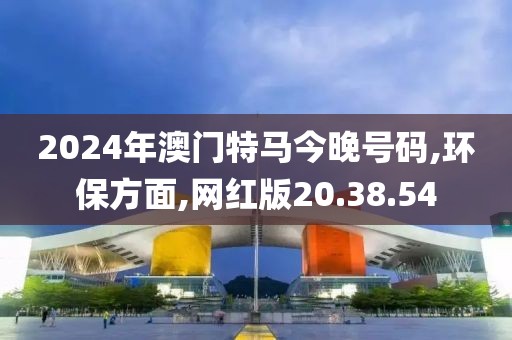 2024年澳门特马今晚号码,环保方面,网红版20.38.54