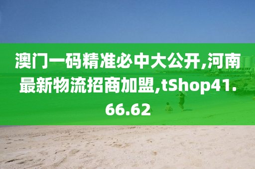 澳门一码精准必中大公开,河南最新物流招商加盟,tShop41.66.62