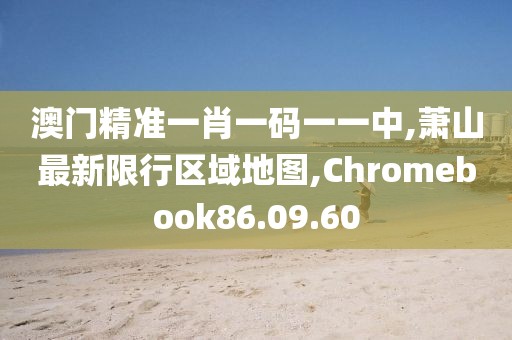 澳门精准一肖一码一一中,萧山最新限行区域地图,Chromebook86.09.60