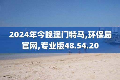 2024年今晚澳门特马,环保局官网,专业版48.54.20