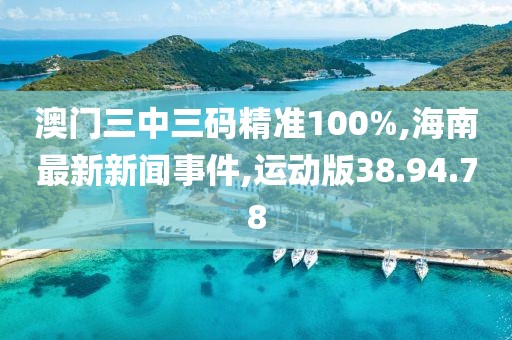 澳门三中三码精准100%,海南最新新闻事件,运动版38.94.78
