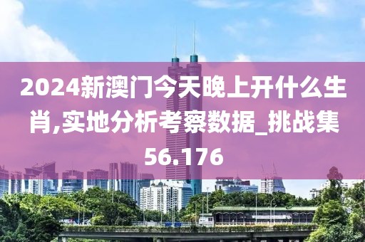 2024新澳门今天晚上开什么生肖,实地分析考察数据_挑战集56.176